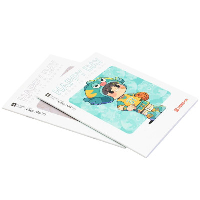 Tập Class Happy Day - 4 Ô Ly Ngang - 96 Trang 58gsm - Hồng Hà 0352 (Mẫu Bìa Giao Ngẫu Nhiên)