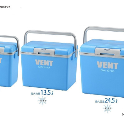 Thùng đựng đá giữ nhiệt Vent Sereno 7.6L dùng đi dã ngoại cắm trại - xuất xứ Nhật Bản