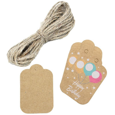 Dây Treo Trang Trí Kraft - Teenage 02 - Happy Birthday