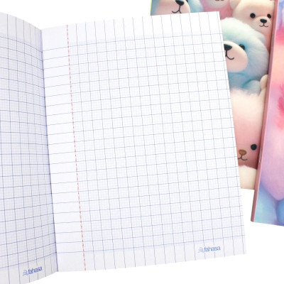 Tập Học Sinh Fluffy Pastel - 4 Ôly - 96 Trang 120gsm - The Sun (Mẫu Bìa Giao Ngẫu Nhiên)