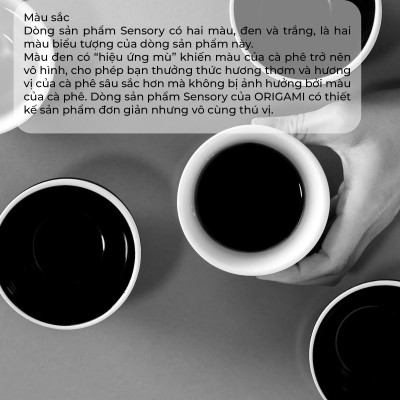 Ly sứ ORIGAMI Sensory Asymmetry Cup 220ml