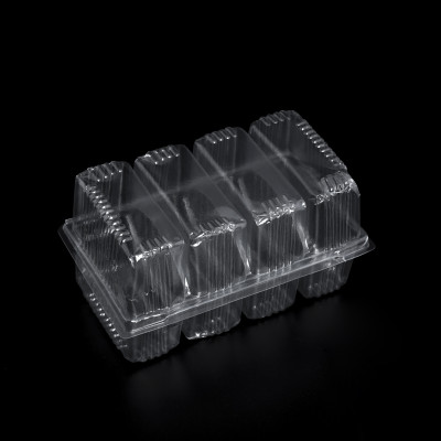 Combo 100 cái Hộp đựng bánh Pía 4 ngăn