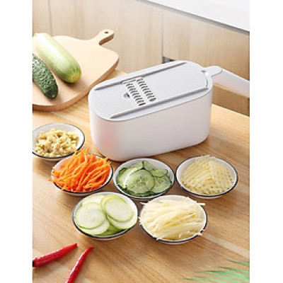 Dụng cụ rổ bào có chậu, nạo củ quả tiện lợi 3in1 Eco2025 Cao Cấp ( Hàng Xịn )