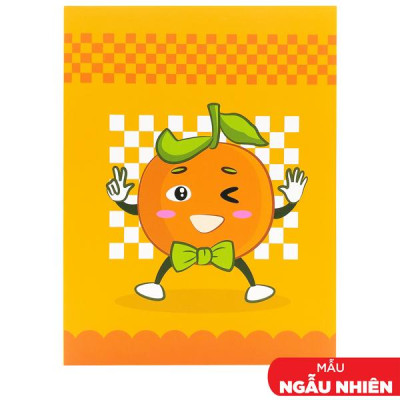 Tập Học Sinh Hoa Quả Ca Hát - 5 Ô Ly - 96 Trang 100gsm (Mẫu Bìa Giao Ngẫu Nhiên)