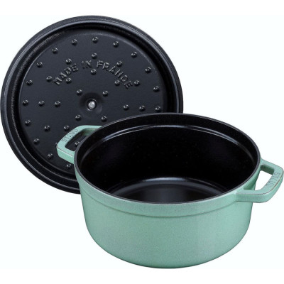 Nồi Tròn STAUB Màu Xanh Sage - 22cm (2.6L)