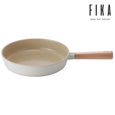 [Hàng chính hãng] Chảo chiên, cạn chống dính, bếp từ Fika Neoflam cỡ lớn 28cm, thành cao 5,5cm, dài 44.5cm (gồm cán), trọng lượng 965g. Made in Korea