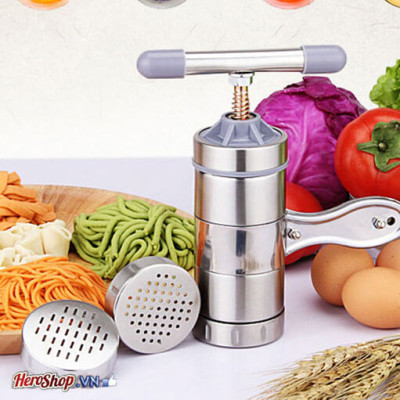 Dụng cụ làm bún, mì tươi 5 đầu inox - HENRYSA