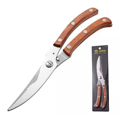 Kéo cắt gà xuất Nhật cán gỗ