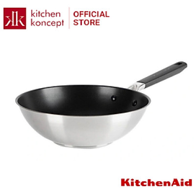 KitchenAid - Chảo Wok Inox Chống Dính Classic - 28cm