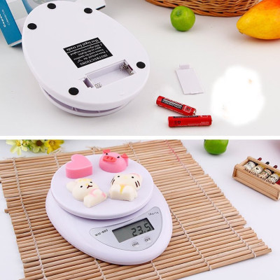 Cân Điện Tử Nhà Bếp 5kg - Cân Chia Thực Phẩm Nhà Bếp - Cân Tiểu Ly 5kg