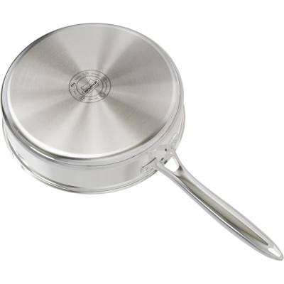 Chảo Inox 3 lớp Ultra Titanium Sunhouse STI22M - Hàng Chính Hãng