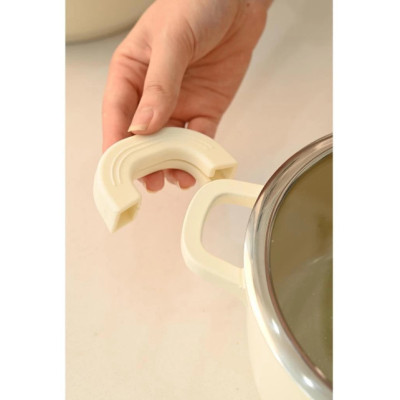 Bộ Nồi Chảo Phủ Gốm 5 Món Xtrema Chống Dính Haatz Hàn Quốc, Bền Bỉ, An Toàn Sức Khỏe, Hàng Chính hãng Bảo Hành 2 Năm