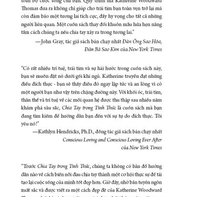 CHIA TAY TRONG TỈNH THỨC - 5 Bước Để Sống Hạnh Phúc Ngay Cả Về Sau