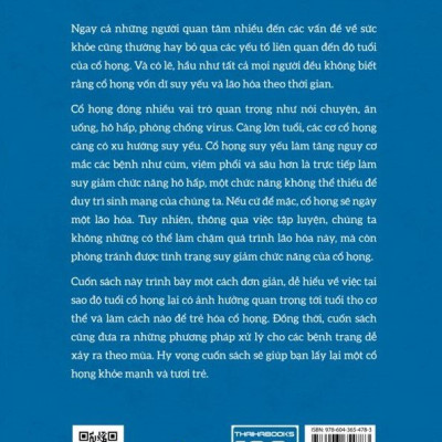 Cuốn sách: Tập luyện cổ họng – 5 phút 1 ngày giúp kéo dài 10 năm tuổi thọ