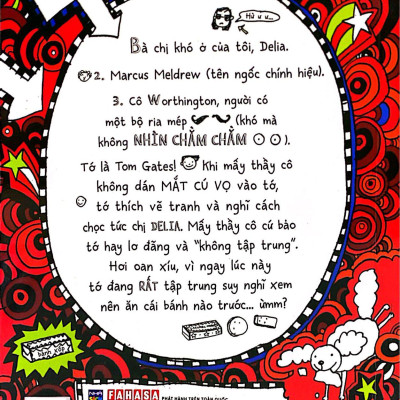 Sách - Thế Giới Tuyệt Vời Của Tom Gates - Ông Trùm Rắc Rối