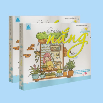 Góc Hiên Của Nắng - Cuốn Sách Truyền Cảm Hứng Để Bạn Trở Nên Hạnh Phúc Hơn Mỗi Ngày + Tặng Kèm Bút Chì Màu 12 Màu