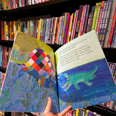 Sách - Elmer and the Tune by David McKee - Sách ngoại văn, sách thiếu nhi tiếng Anh, bìa mềm, nhập khẩu UK