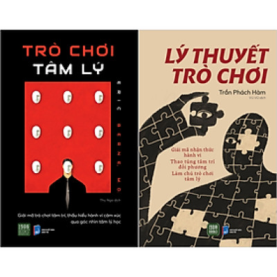 Combo Sách Trò Chơi Tâm Lý + Lý Thuyết Trò Chơi (Bộ 2 Cuốn)
