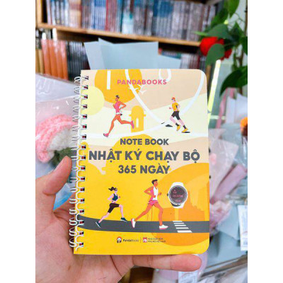 NOTE BOOK Nhật Ký Chạy Bộ 365 Ngày