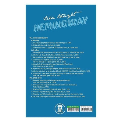 Sách - Tiểu Thuyết Hemingway - Lê Đình Cúc - VIETNAMBOOK