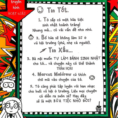 Sách - Thế Giới Tuyệt Vời Của Tom Gates - Sinh Nhật Tưng Bừng