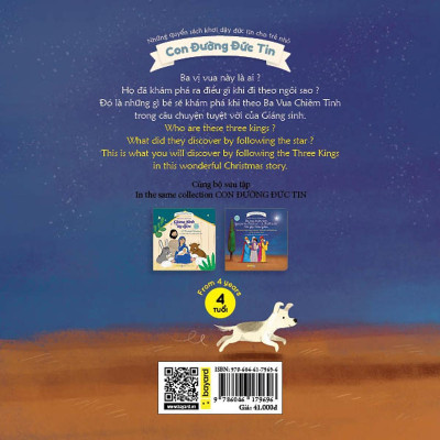 Sách - Ba Vua Chiêm Tinh - Truyện Tranh Kinh Thánh Song Ngữ Việt Anh - Bayard Việt Nam