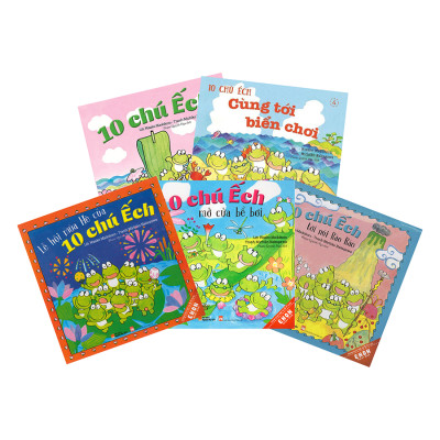 Combo Truyện Ehon Nhật Bản - 10 Chú Ếch (Bộ 1)