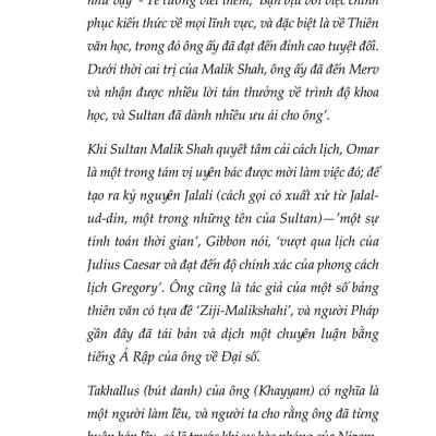 Đến Như Nước Chảy, Đi Tựa Gió Phiêu - Thơ Rubáiyát - Omar Khayyám; Hà Thuỷ Nguyên dịch