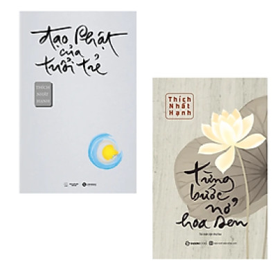 Combo 2 cuốn sách Tôn Giáo  - Tâm Linh :  Từng Bước Nở Hoa Sen + Đạo Phật Của Tuổi Trẻ - Thiền Sư THích Nhất Hạnh
