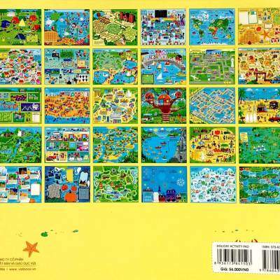 Cuốn Sách Khổng Lồ Về Trò Chơi Tư Duy - Holiday Activity Pad (Tái Bản 2023)