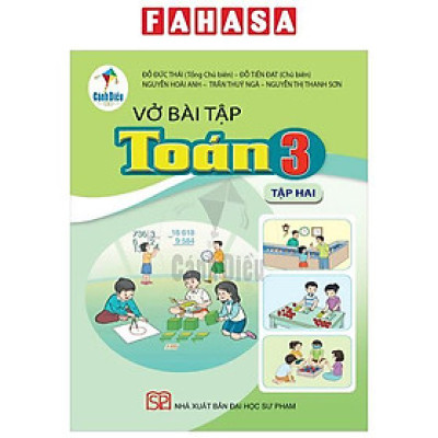 Sách - Vở Bài Tập Toán 3 - Tập 2 (Cánh Diều) (2025)