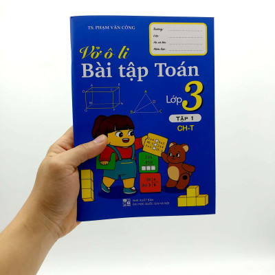 Vở Ô Li Bài Tập Toán Lớp 3 - Tập 1