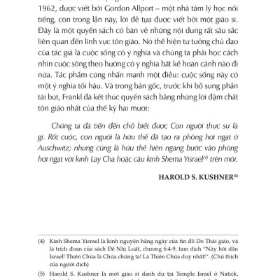 Đi Tìm Lẽ Sống (Tái Bản 2022)