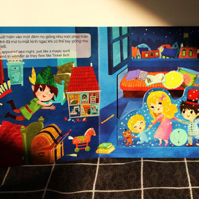 Sách Tương Tác - Sách Chuyển Động - First Stories - Peter Pan