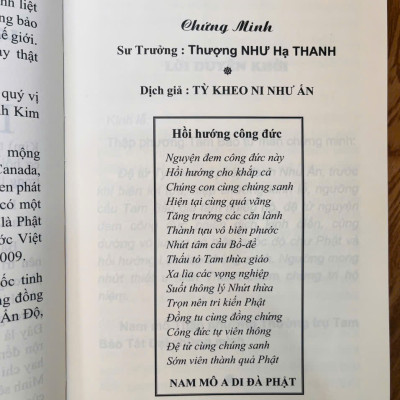 Sách - Kinh Kim Quang Minh Hiệp Bộ (Bìa cứng tặng kèm bao sách - giấy chống lóa)