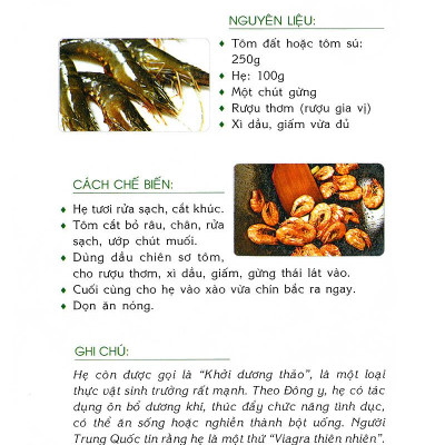 Món Ăn Bổ Dưỡng Cho Vợ Chồng Trẻ