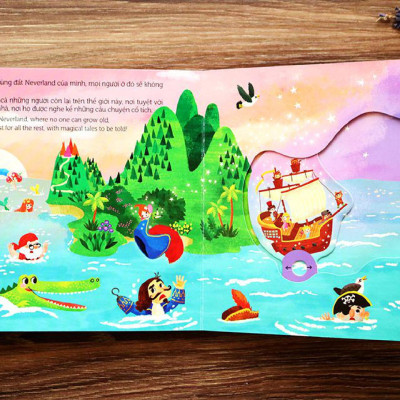 Sách Tương Tác - Sách Chuyển Động - First Stories - Peter Pan