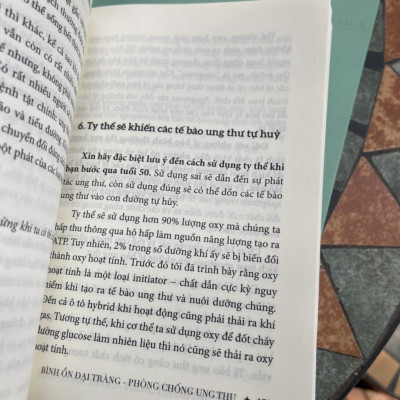 BÌNH ỔN ĐẠI TRÀNG, PHÒNG CHỐNG UNG THƯ –Fujita Koichiro– Nguyễn Kim Hoàng dịch -  Huy Hoàng - NXB Thanh Niên