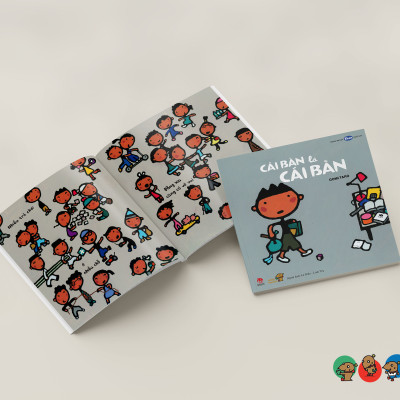 Ehon - Phát triển sáng tạo - Cái bàn là cái bàn - cho bé 3-6 tuổi