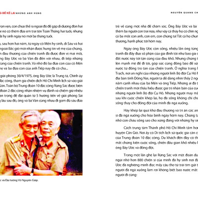 SỐNG ĐỂ KỂ LẠI NHỮNG ANH HÙNG - Câu Chuyện Cảm Động Về Những Người Anh Hùng Cao Thượng, Bình Dị, Sống Mãi Trong Lòng Dân