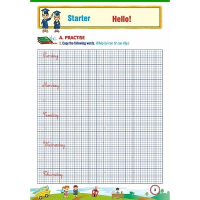 Sách - Tập Viết Tiếng Anh Lớp 2 - Biên Soạn Theo Bộ Sách Family And Friends 2 National Edition - Hồng Ân