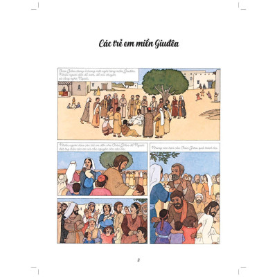 Sách - Đức Giêsu - Truyện Tranh Kinh Thánh - Bayard Việt Nam