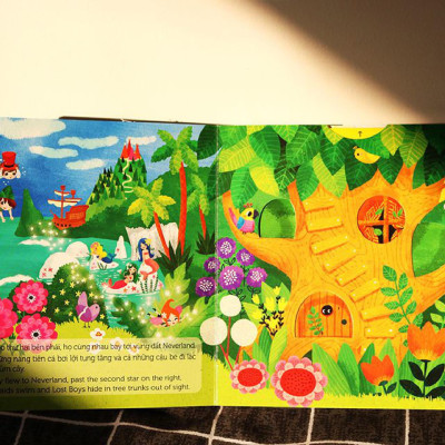 Sách Tương Tác - Sách Chuyển Động - First Stories - Peter Pan