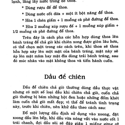 Chả Giò Và Gỏi Cuốn