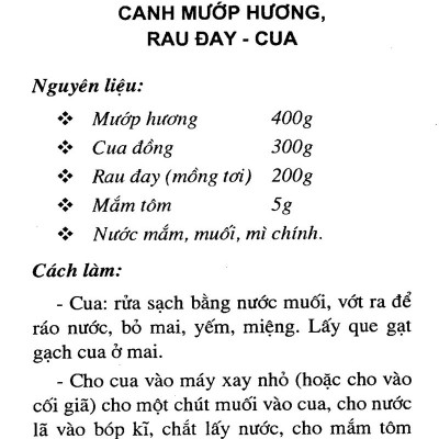 Các Món Canh Ngon (Tái Bản 2016)