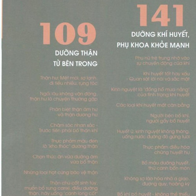 Dưỡng Nhan Đánh Tan Lão Hóa