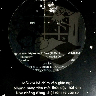 Sách Chiếu Bóng - Bedtime Shadow - Truyện Kể Trên Tường - Những Nàng Tiên Đêm