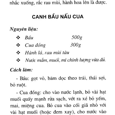 Các Món Canh Ngon (Tái Bản 2016)