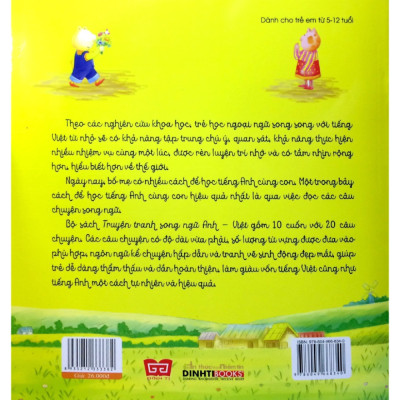 Truyện tranh Song Ngữ Anh - Việt - Bé sống chân thành và chan hòa (Being sincere and In harmony)