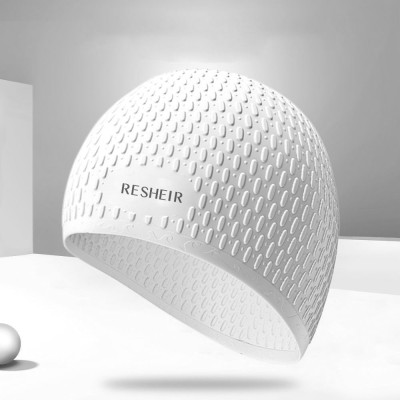 Mũ bơi TBLU RESHEIR chất liệu Silicone cao cấp nhiều màu dùng cho cả nam và nữ